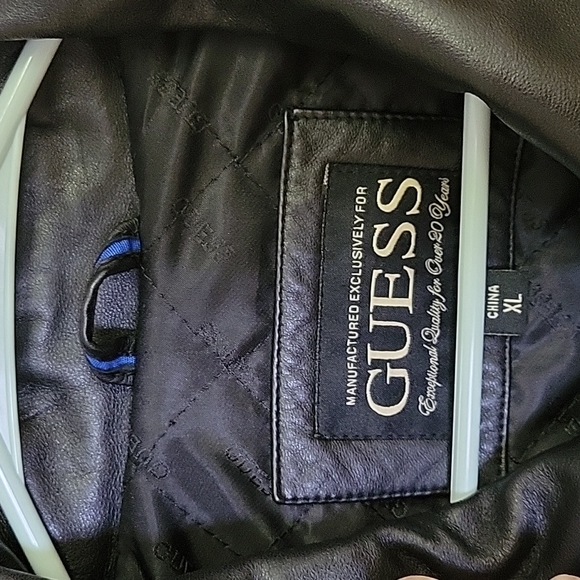 Guess+Wilsons Leather Jacket - Picture 3 of 8